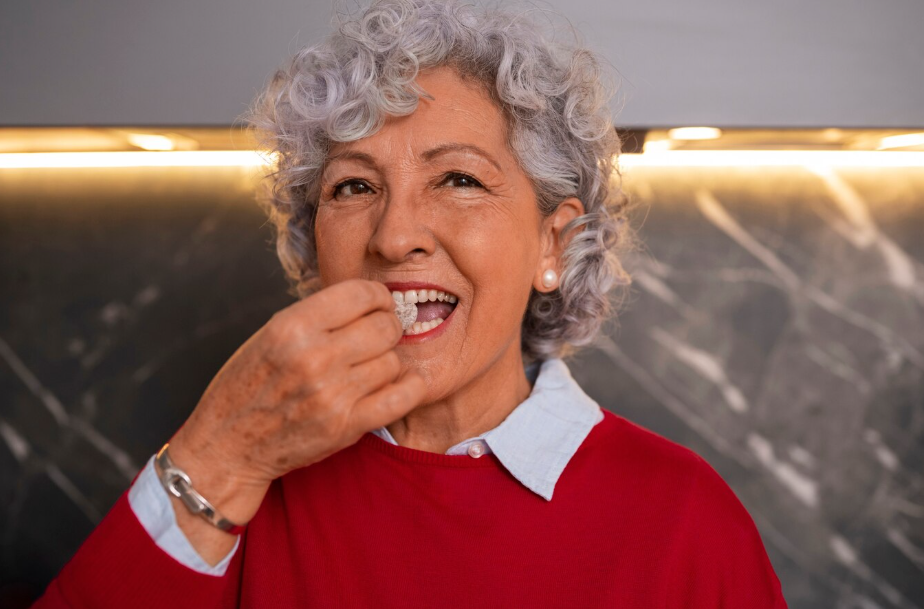 Wearing Dentures